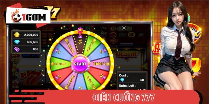 Điên Cuồng 777 1GOM - Slot Game Rực Lửa Cho Người Mê Tốc Độ